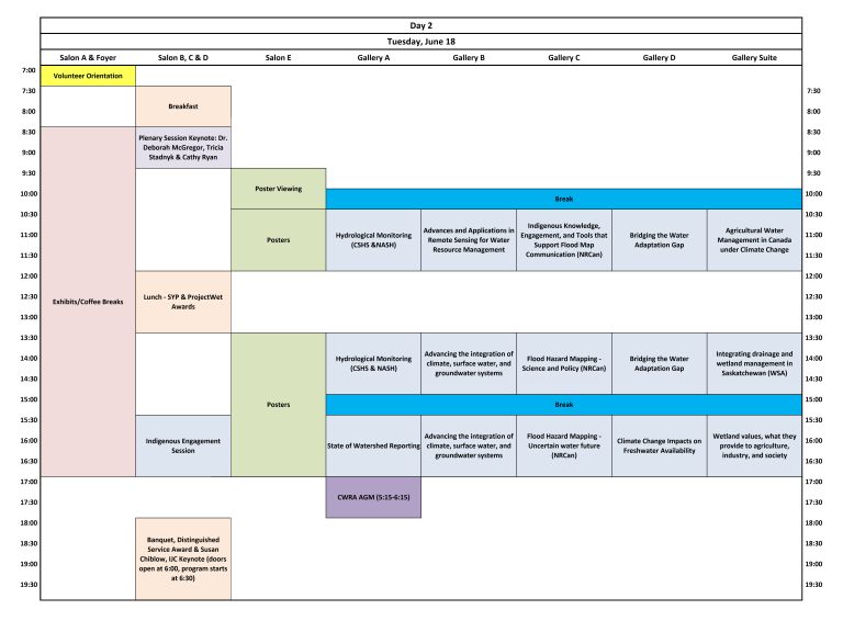 Programme - CWRA National Conference